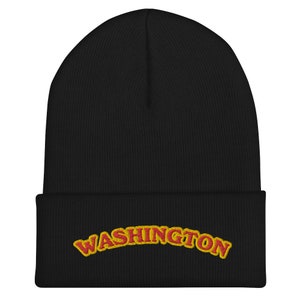 Washington - Premium Cuffed Beanie