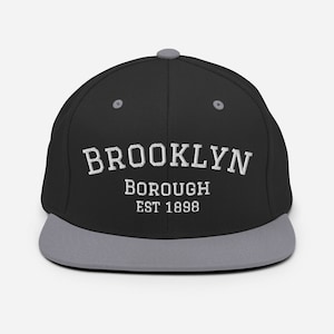 Brooklyn Borough - Premium Snapback Hat - New York