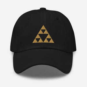 Sierpinski Triangle - Premium Dad Hat - Pyramid