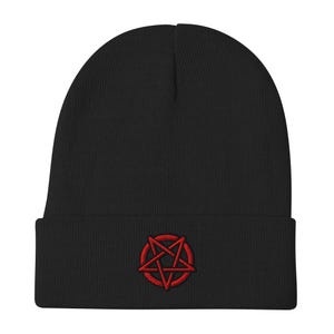 Pentagram - Premium Embroidered Beanie