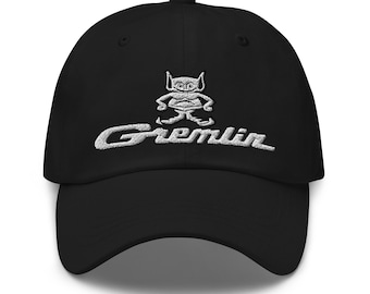 Badge met Gremlin-logo - Premium Dad Hat - AMC American Motors Corporation
