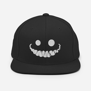 Cheshire Cat Smile - Premium Snapback Hat - Alice In Wonderland