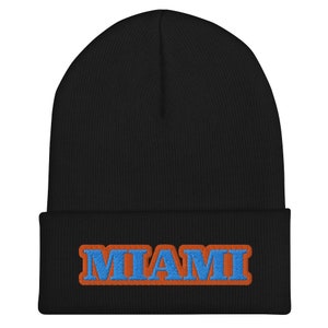Miami - Premium Cuffed Beanie