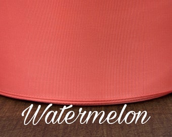 3/8” Watermelon Solid / 10 yard roll