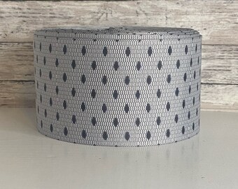3” Swiss Dot Lace Pattern