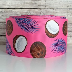 3” Coconuts on pink