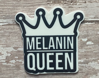 Set of 2 Melanin Queen Resins