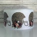 3” Cheetah Football Helmets Floral 