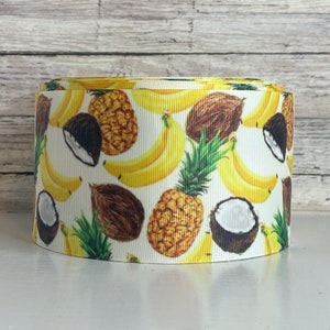 3” Coconut, Pineapples & Bananas
