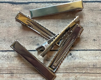 Set of 10 2.25” Steel Alligator Clips / Teeth