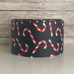 3” Candy Canes / Black