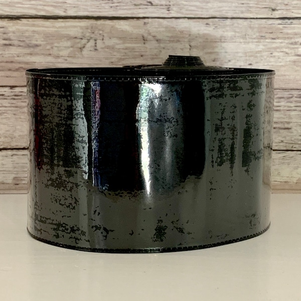 3” Black Fillable Ribbon