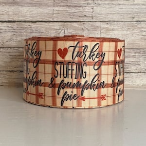 3” Turkey Stuffing & Pumpkin Pie