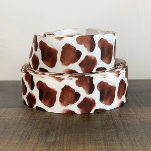 1.5” Brown Watercolor Cow Spots