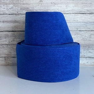 3” Royal Blue Corduroy