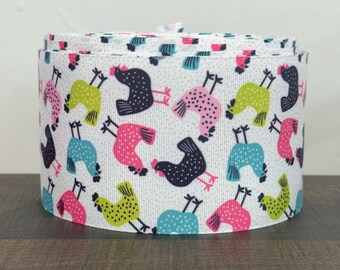 3” Colorful Chickens