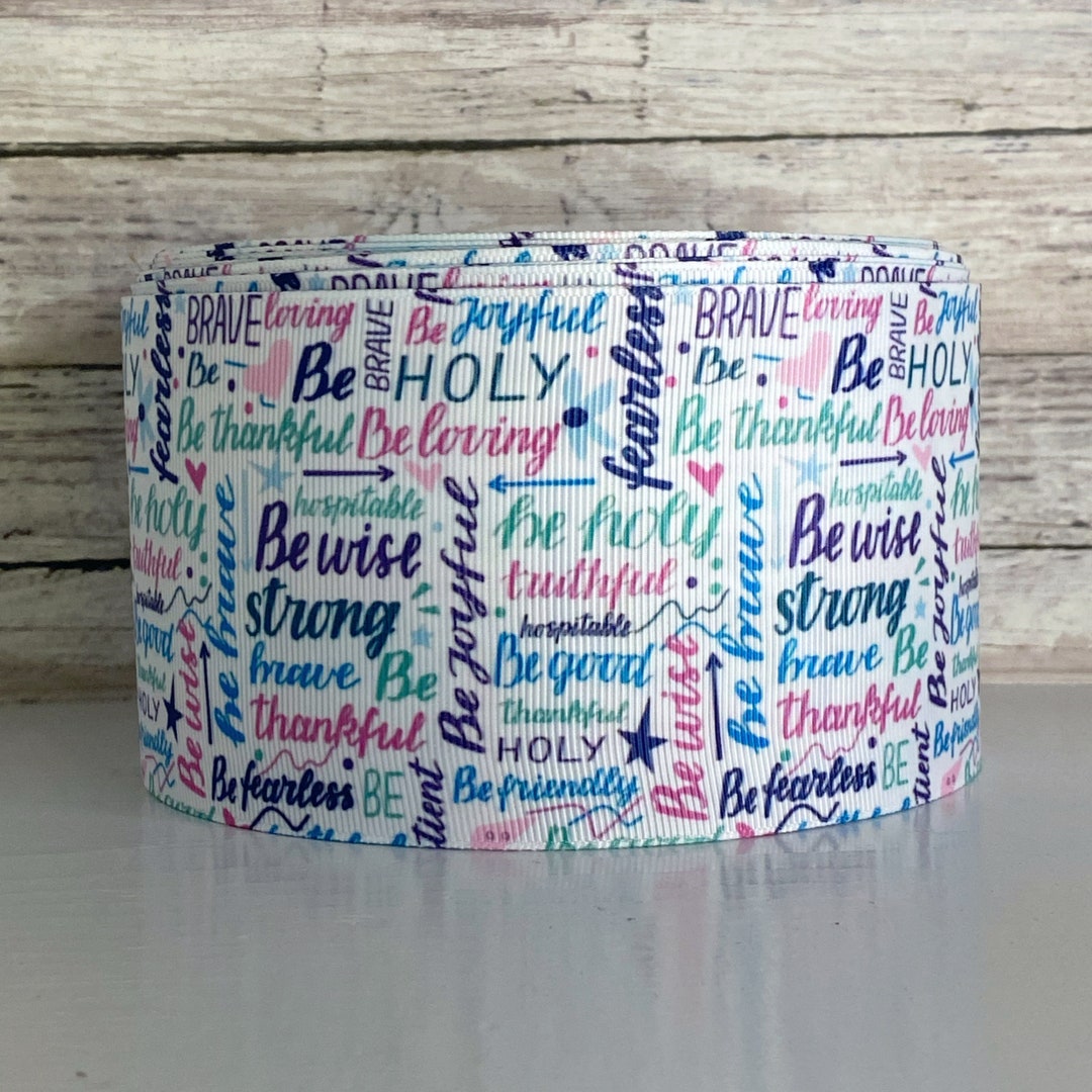 3” Be Holy Typography - Etsy