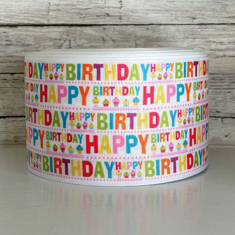 3\u201d Happy Birthday Typography