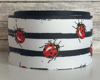 3” Lady Bug Stripe