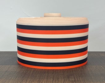 3” Vintage Halloween Stripe