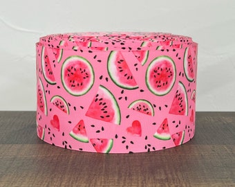 3” Watermelon Slices on Pink