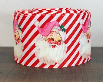 3” Vintage Santa Stripe