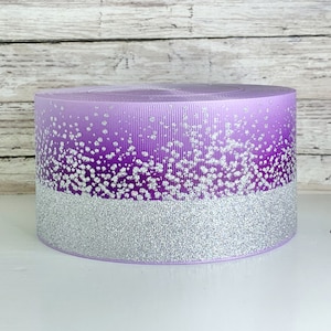 3” Purple Glitter Ombré
