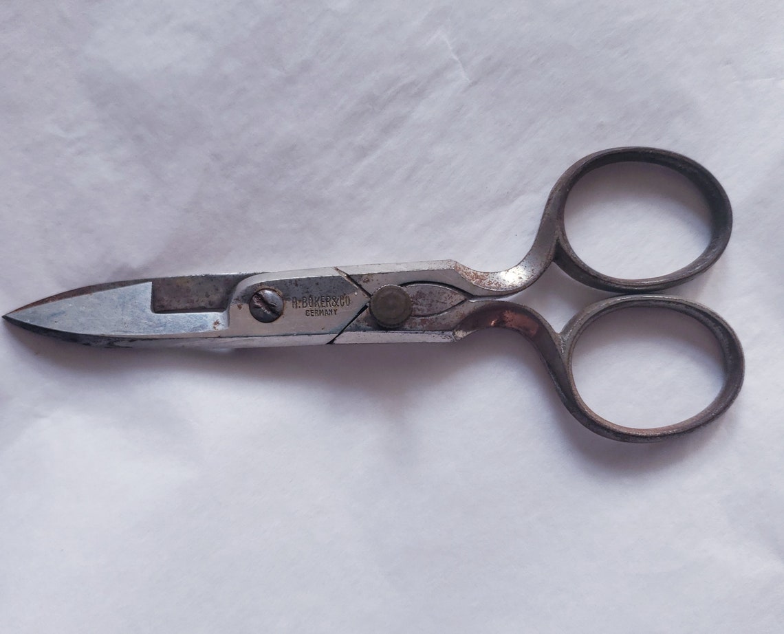 Antique / Vintage Buttonhole Scissors, Germany - Etsy
