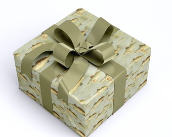 Bass Fish Wrapping Paper: Outdoorsy Gift Wrap for Fishing Lovers