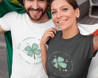Irish Clover T-Shirt: Lucky St. Patrick's Day Tee