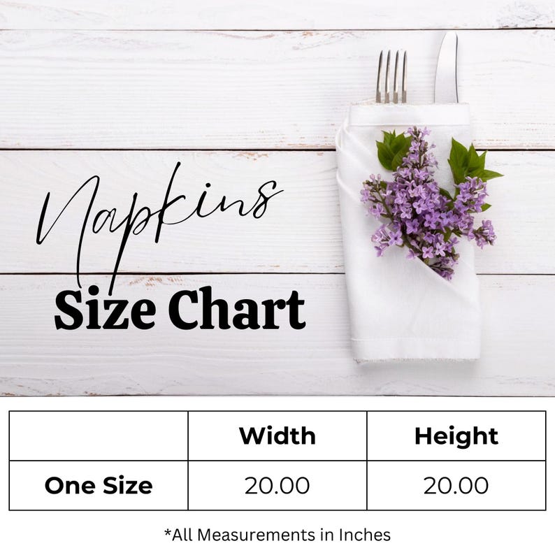 Ängeltrumpet Tygservettset: Elegant julbordsdekoration bild 6