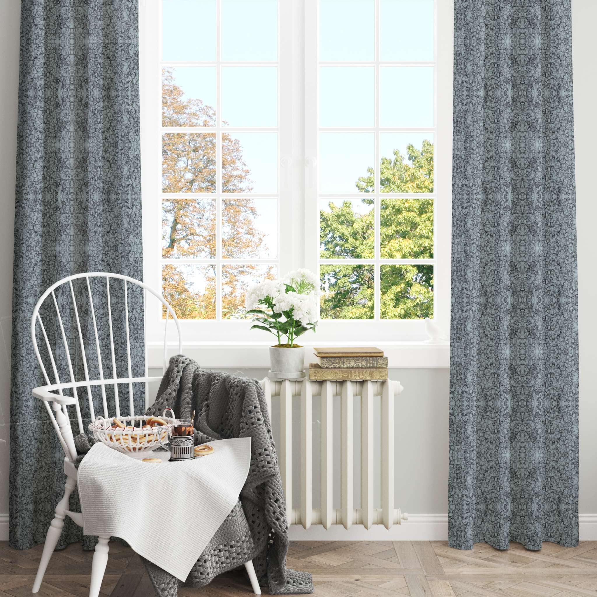 Tenda Voile Trasparente Gardinenbox, Colore Torrone, 245x140 Cm, Con Passanti E Nastro Arricciatore - 4