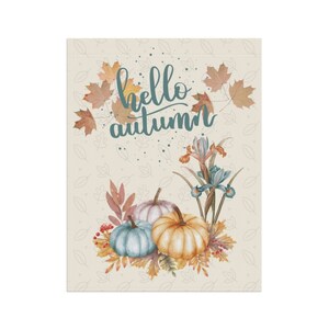 Hello Autumn Garden Flag: Pumpkin & Leaves Banner image 7
