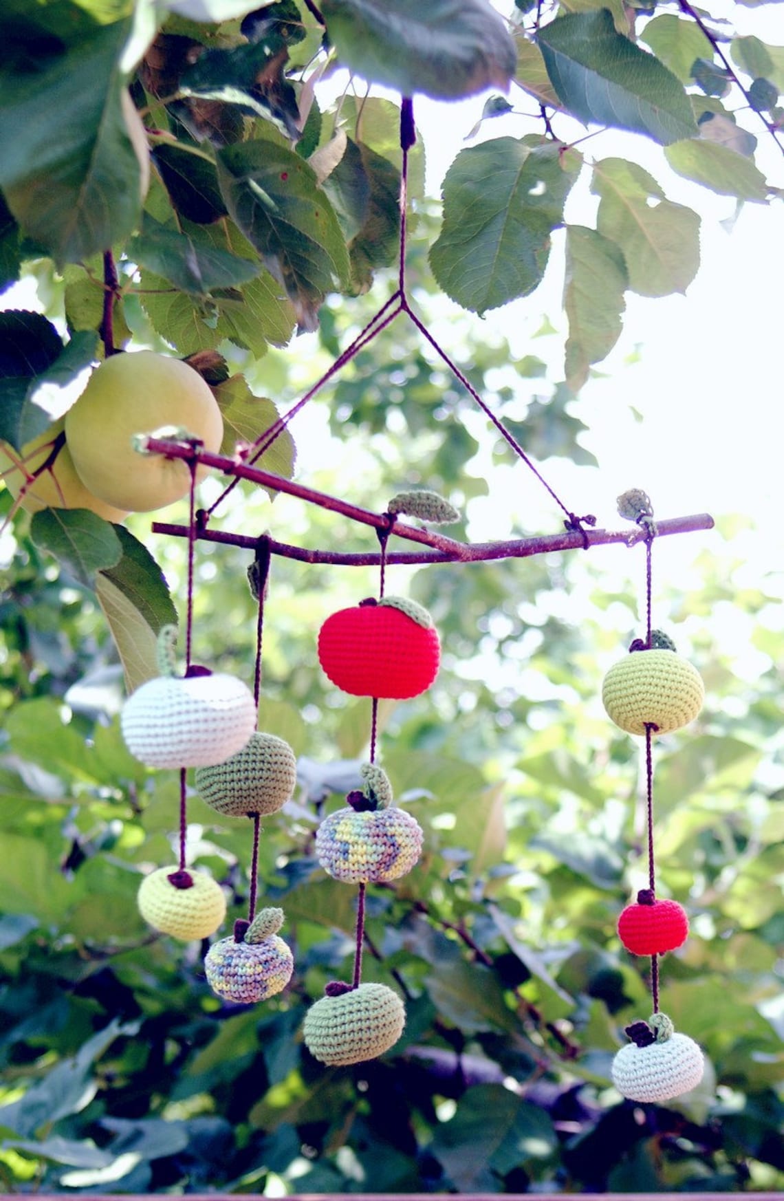 Baby Mobile baby Room Decoration Autumn Apple Mobile Etsy