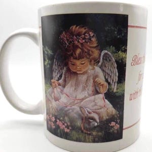 Leanin' Tree Angel By My Side Mug Religious Mug