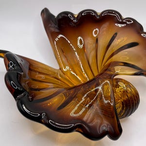 Vintage Artglass Bowl Murano or Chalet vibes