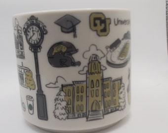 Starbucks Series Been There College Campus University of Colorado Boulder