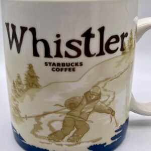 スターバックス シティマグ 旧デザイン WHISTLER Whistler Starbucks Mug - Etsy