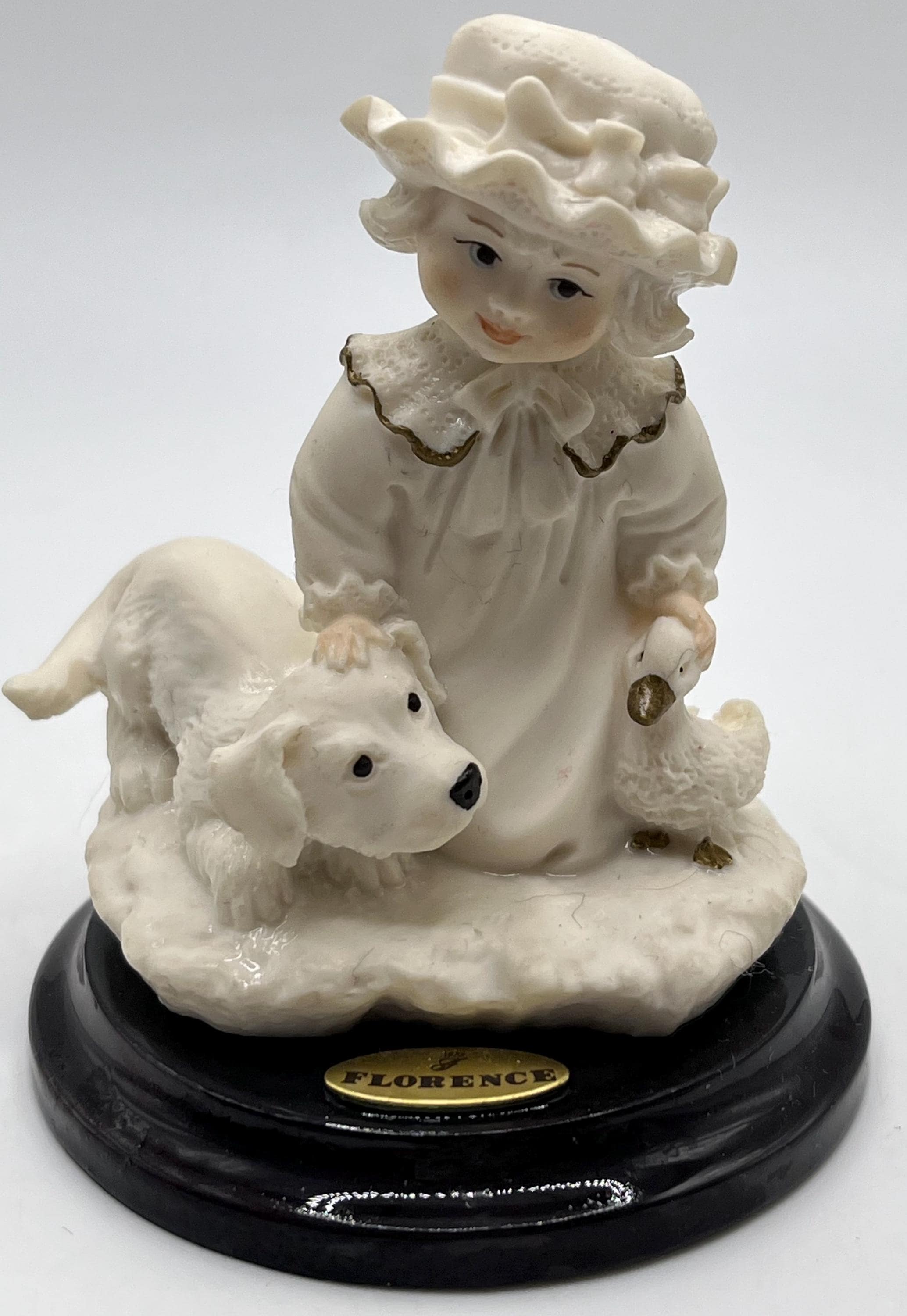 イタリア製　ARMANIアルマーニ　FLORENCE1934　子猫の置物　希少品 Giuseppe ARMANI Florence,italy Gift 1998 Puppy Love Figurine 0114f