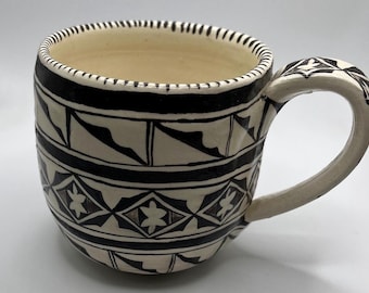 Mesa Verde Hopi reproduction Mug with Zuni Prayer ‘92