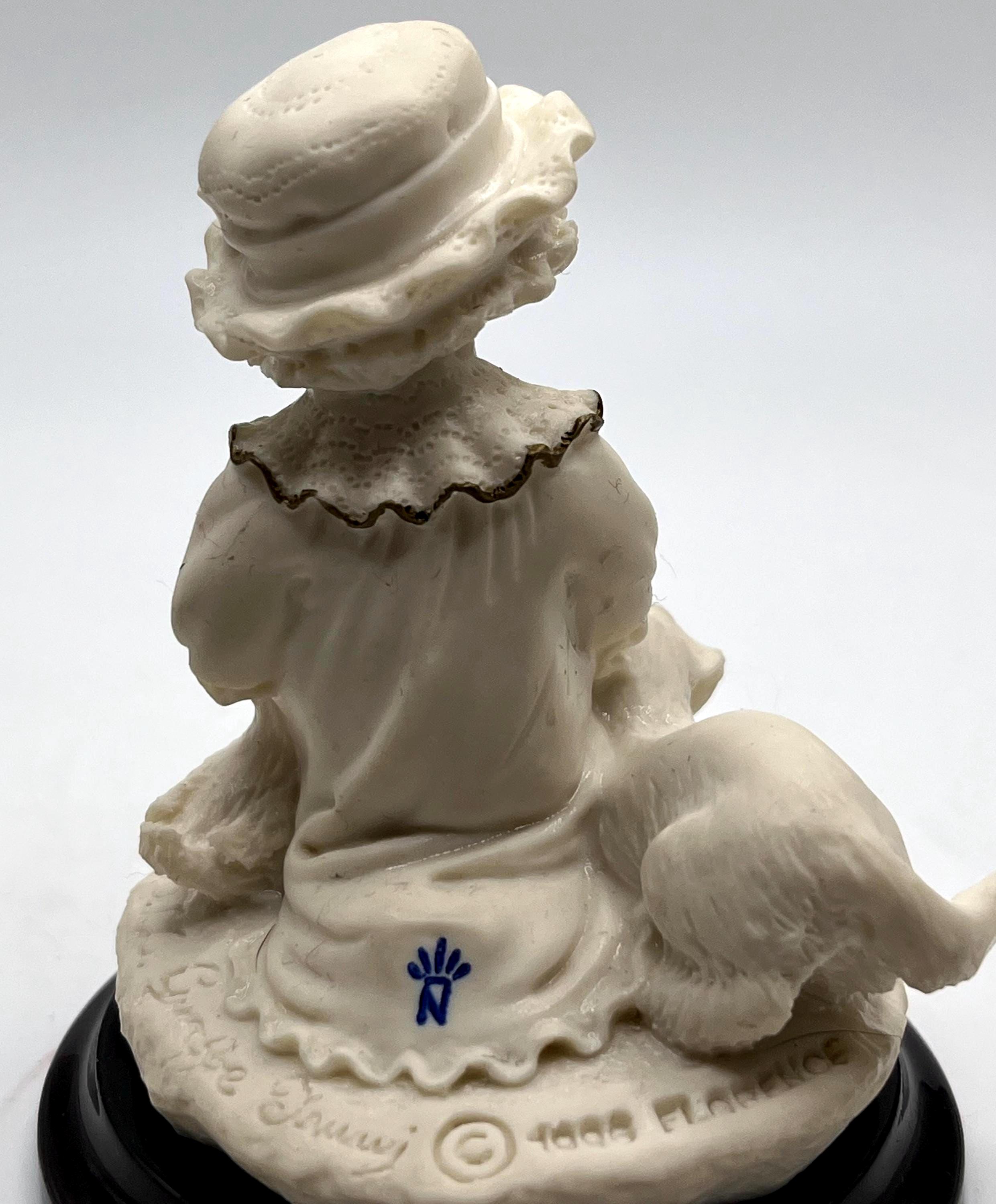 Giuseppe ARMANI Florence,italy Gift 1998 Puppy Love Figurine 0114f
