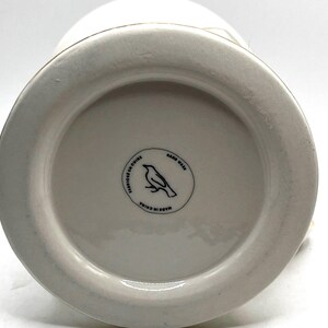 Anthropologie Monogram “A” Gold Trim Classic Shaving Mug image 5