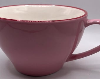 Starbucks Coffee Mug Cup  Pink Embossed Heart Love Valentines Day