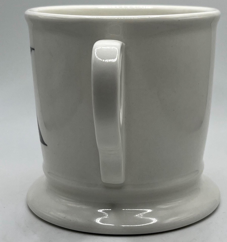 Anthropologie Monogrammed K mug classic Shaver style image 2
