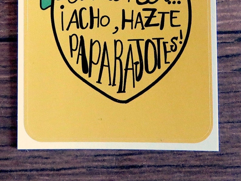 planners Murcia souvenir sticker to decorate journals If life gives you lemons.. or for scrapbooking. Spanish quote sticker