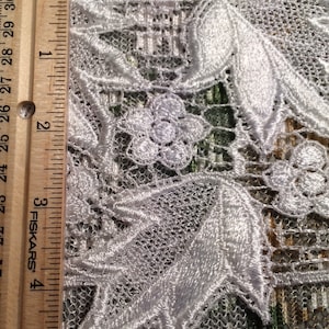 5&quot; White Venise Lace Trim for Bridal, Decor or Craft