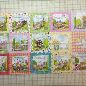 Precious Express Quilt Panel 100% Cotton Fabric by Loralie Harris, sold by the panel