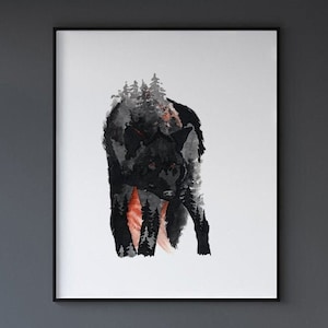Viking Saga Fenrir Norse Mythology Normans Wikings Decor Design