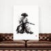Spirit of Budo, Bushido Code, Samurai warrior, Katana, Watercolor painting, Ronin portrait, Mens print. Father's Day Gift Idea 