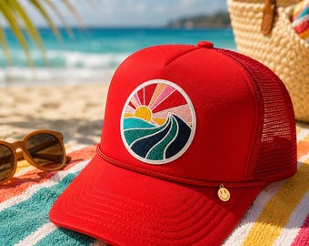 Sun & Sea trucker hat- beach-summer